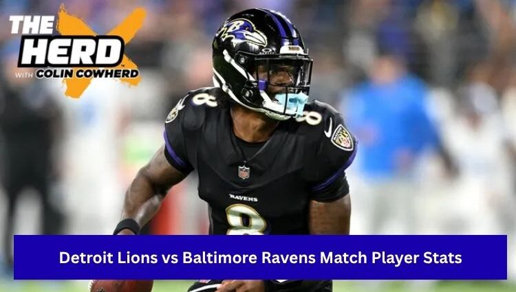 Detroit Lions vs Baltimore Ravens Match Player Stats