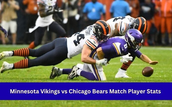 Minnesota Vikings vs Chicago Bears Match Player Stats