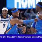 Oklahoma City Thunder vs Timberwolves Match Player Stats