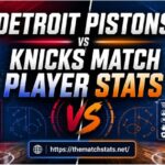 Detroit Pistons vs Knicks Match Player Stats